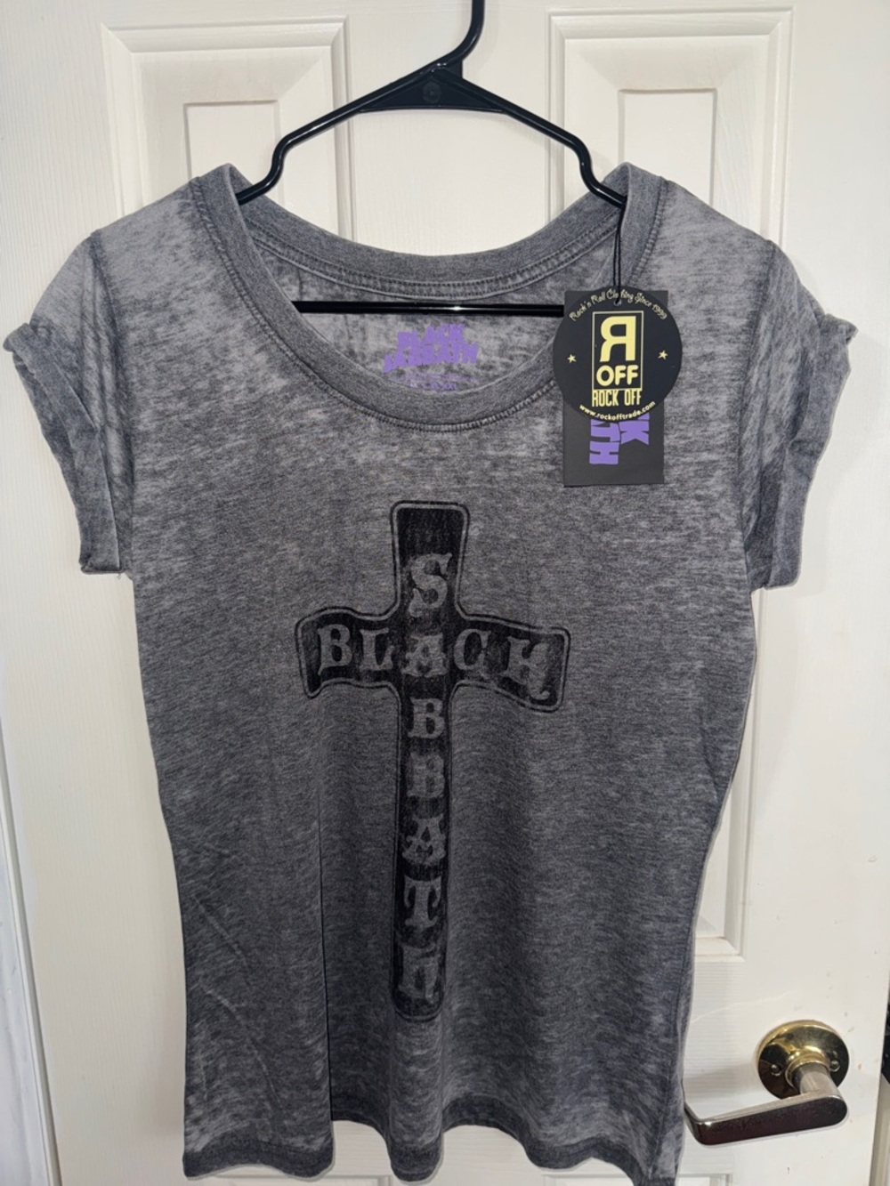 Bravado Charcoal Grey Black Sabbath Graphic Tee